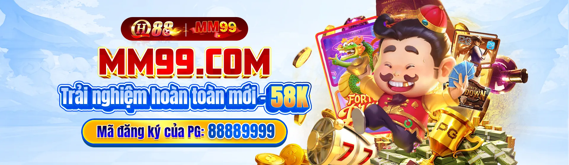 Hình ảnh chính 68vin Nổ Hũ, biểu tượng jackpot và tiền vàng